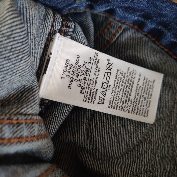 Baby Gap Disney Jean Jacket Mickey Mouse Denim Limitd Edition - Picture 6 of 6